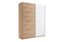 Фото 2 - Шкаф-купе МироМарк Асти 2-дверный 150х210 см фасады Дуб крафт/Белый серия Н