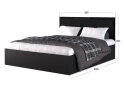 Image 3 - Кровать-подиум MiroMark Энни подъемная с каркасом 160x200 см, глянец черный