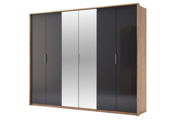 Фото Шкаф 6Д с зеркалами, серия Н