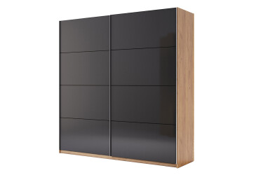 Фото Шкаф-купе МироМарк Луна 2-дверный 200х210 см фасады Лава, серия Н