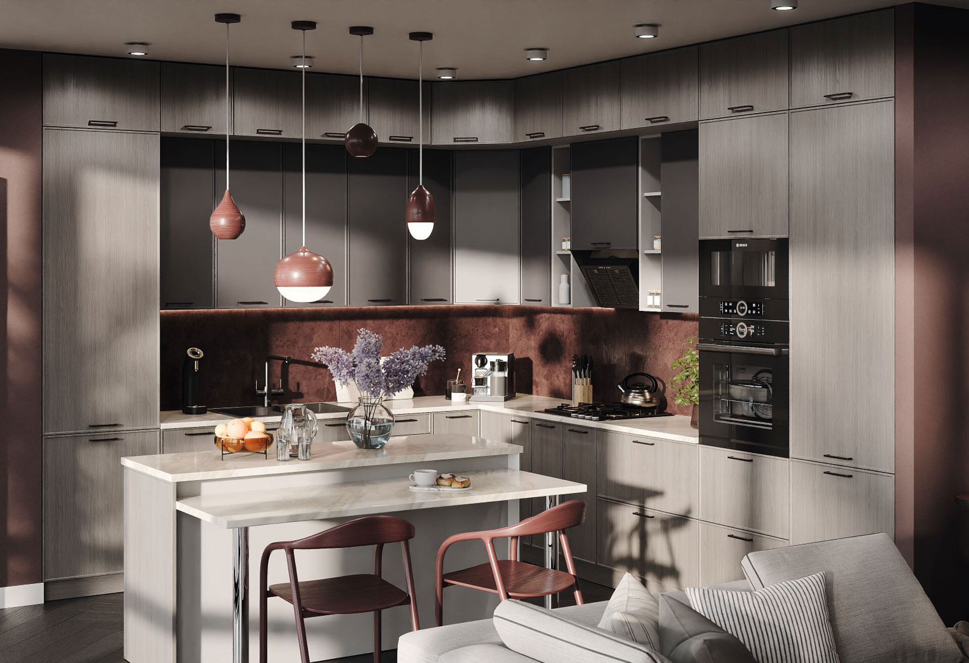 Фото 3 - Модульная кухня Ариэль Svit Mebliv