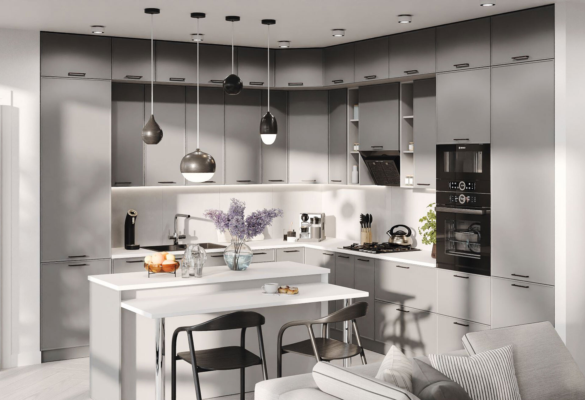 Фото 4 - Модульная кухня Ариэль Svit Mebliv