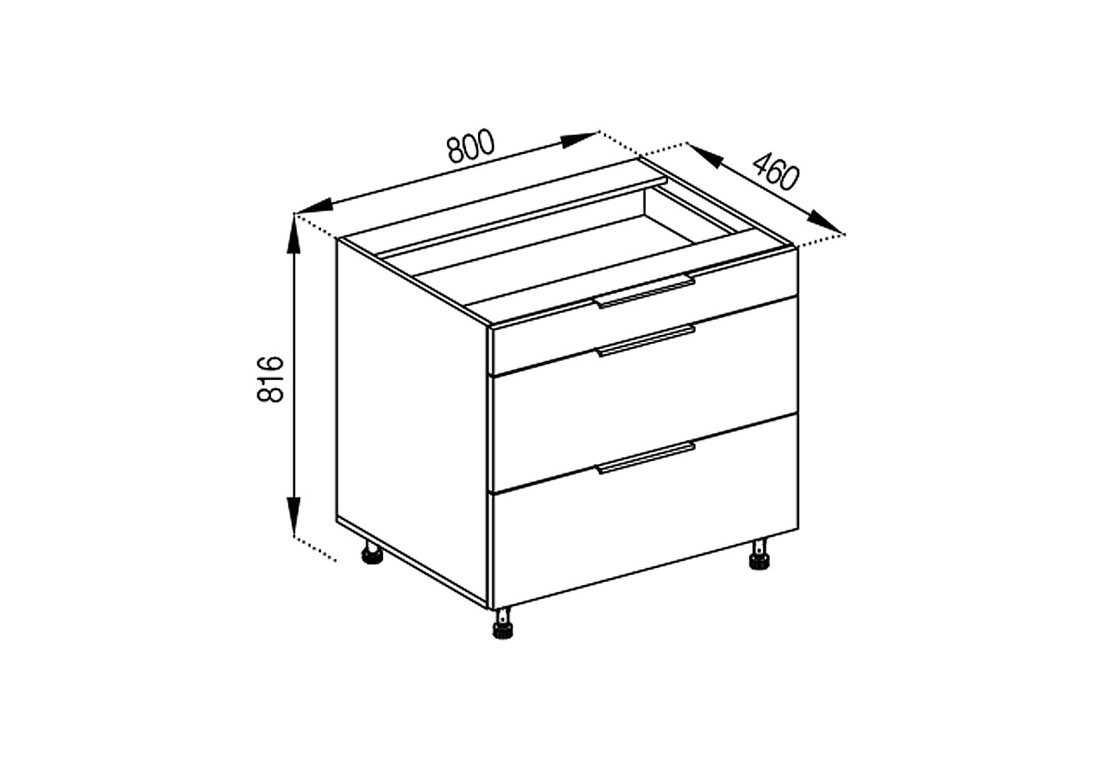 Фото 1 - Н 80 3Ш (1+2) LUX Алиса Svit Mebliv