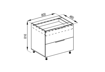 Фото Н 80 Ш (+ВШ) Favorit Алиса Svit Mebliv