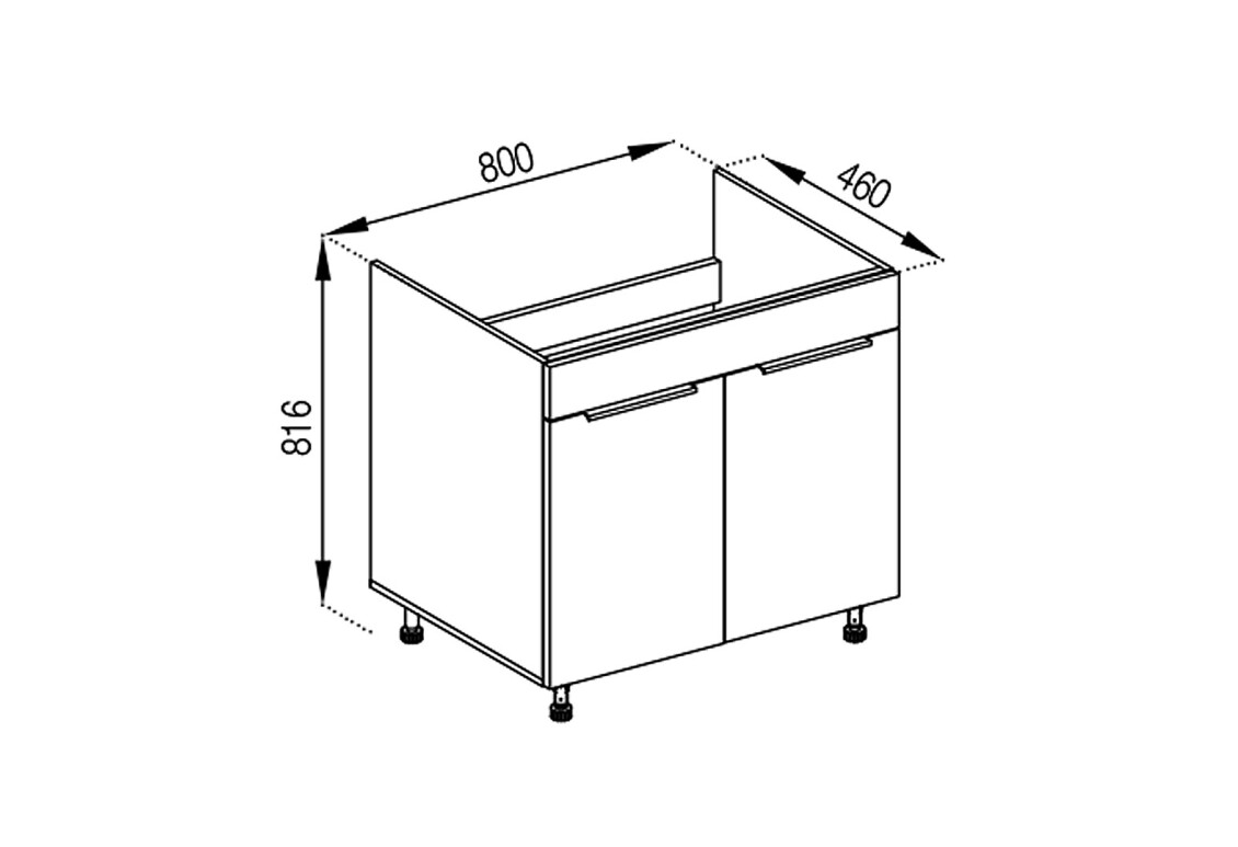 Фото Н 80М Аліса Лак Світ Меблів