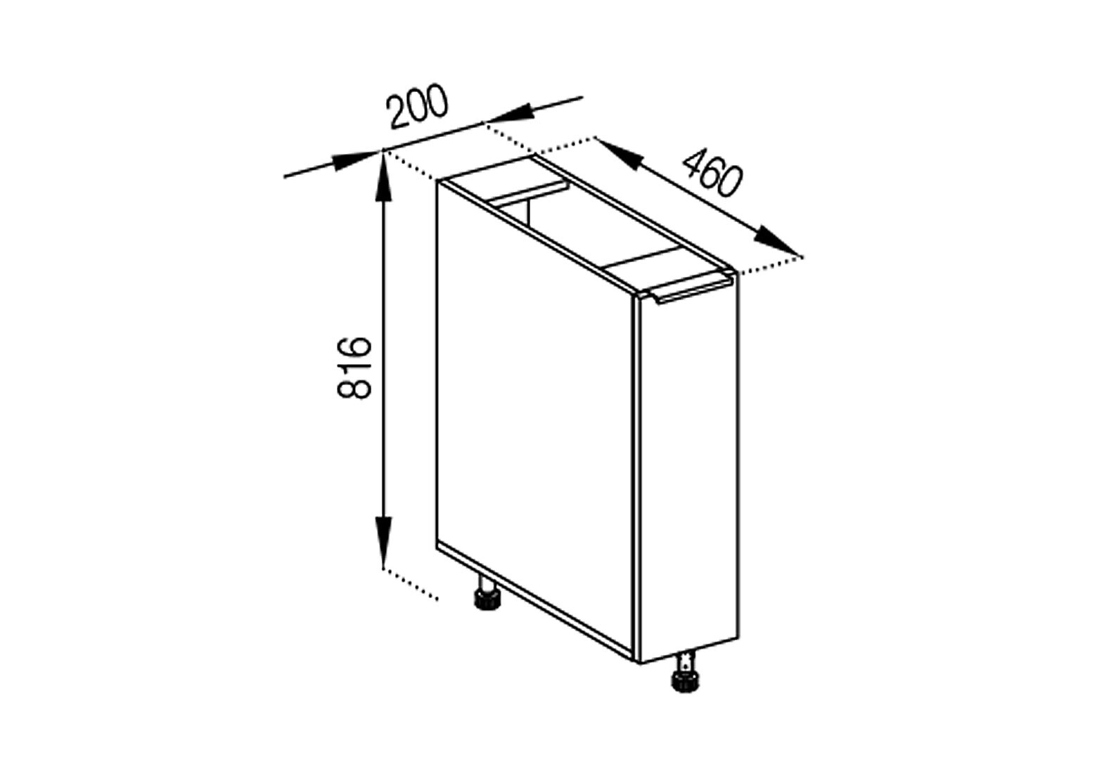 Фото 1 - Н 20 Карго Алиса Лак Svit Mebliv
