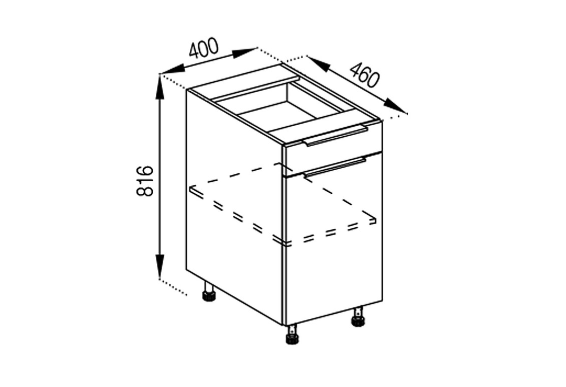 Фото Н 40 ДШ Favorit Аліса Лак Світ Меблів
