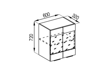 Фото В 60 Ск Алиса Лак Svit Mebliv