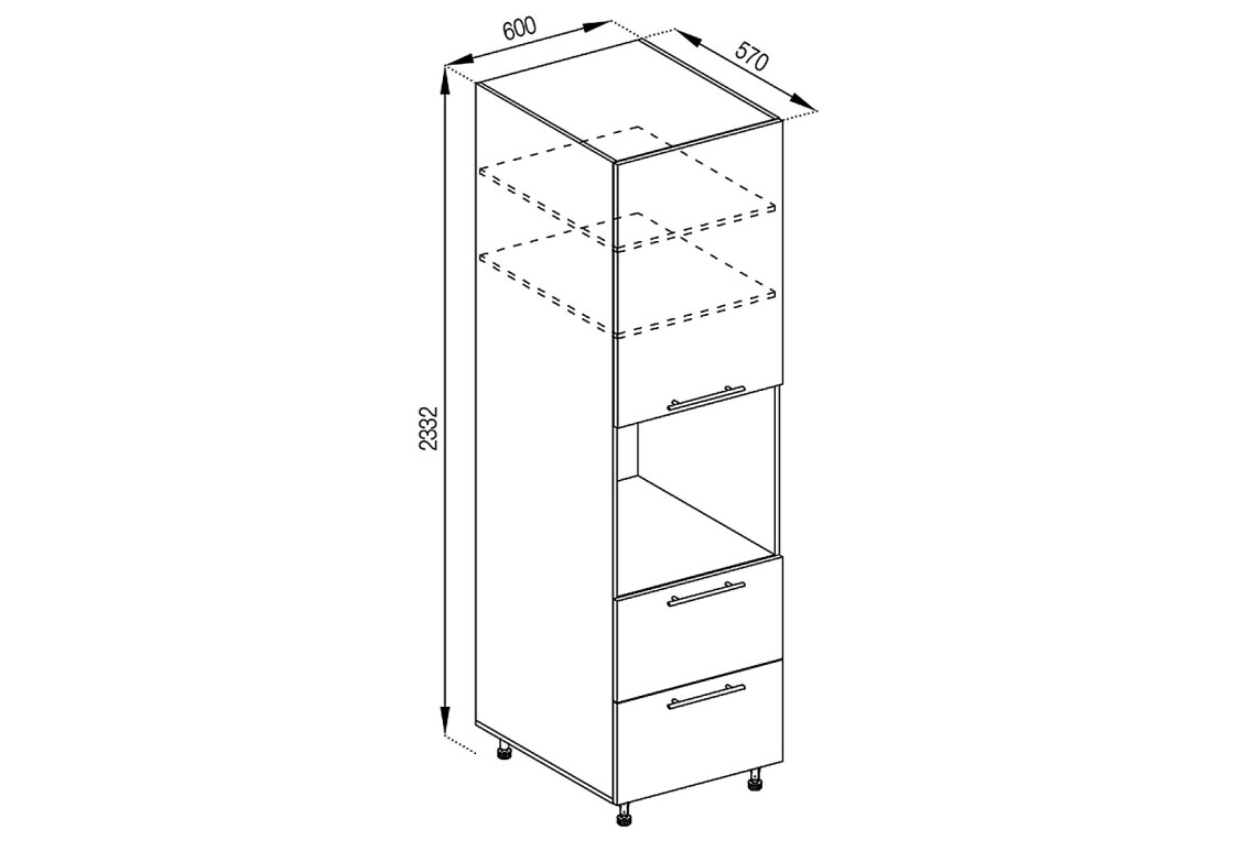 Фото П 60 ДШ Favorit (h-920) Адель Svit Mebliv