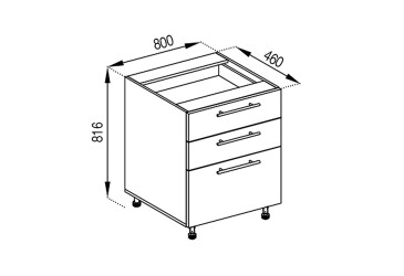 Фото Н 80 3Ш (2+1) Favorit Адель Svit Mebliv