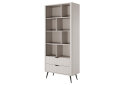 Изображение 1 - Шкаф-стеллаж открытый Perfect Home Ланте / Lante с 2 ящиками 88 см, бежевый, черные ножки