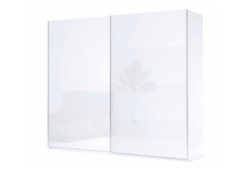 Фото Шкаф-купе МироМарк Фемили 2-дверный 250х210 см Белый, серия Н