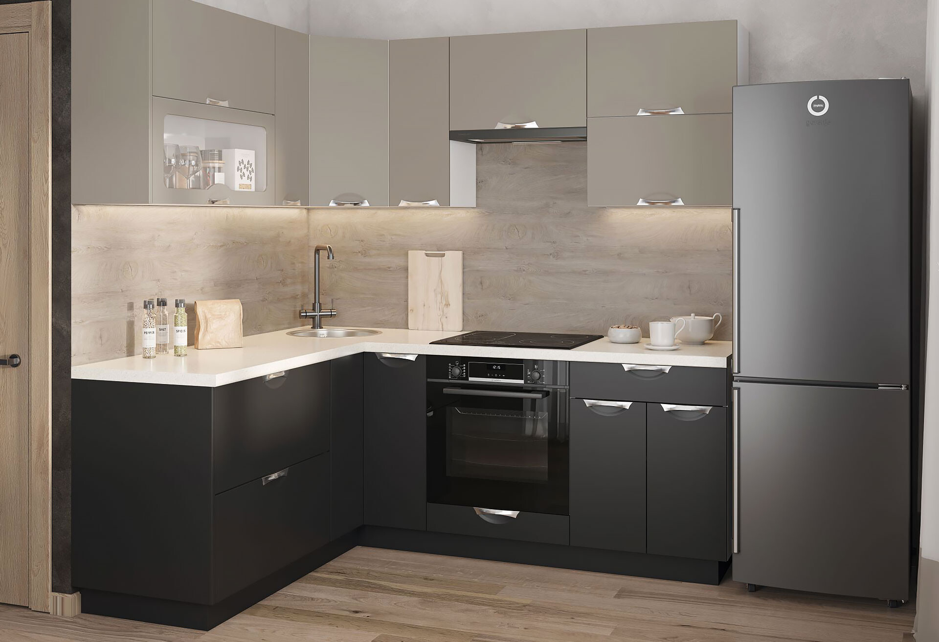 Фото 4 - Модульная кухня Адель Люкс Svit Mebliv