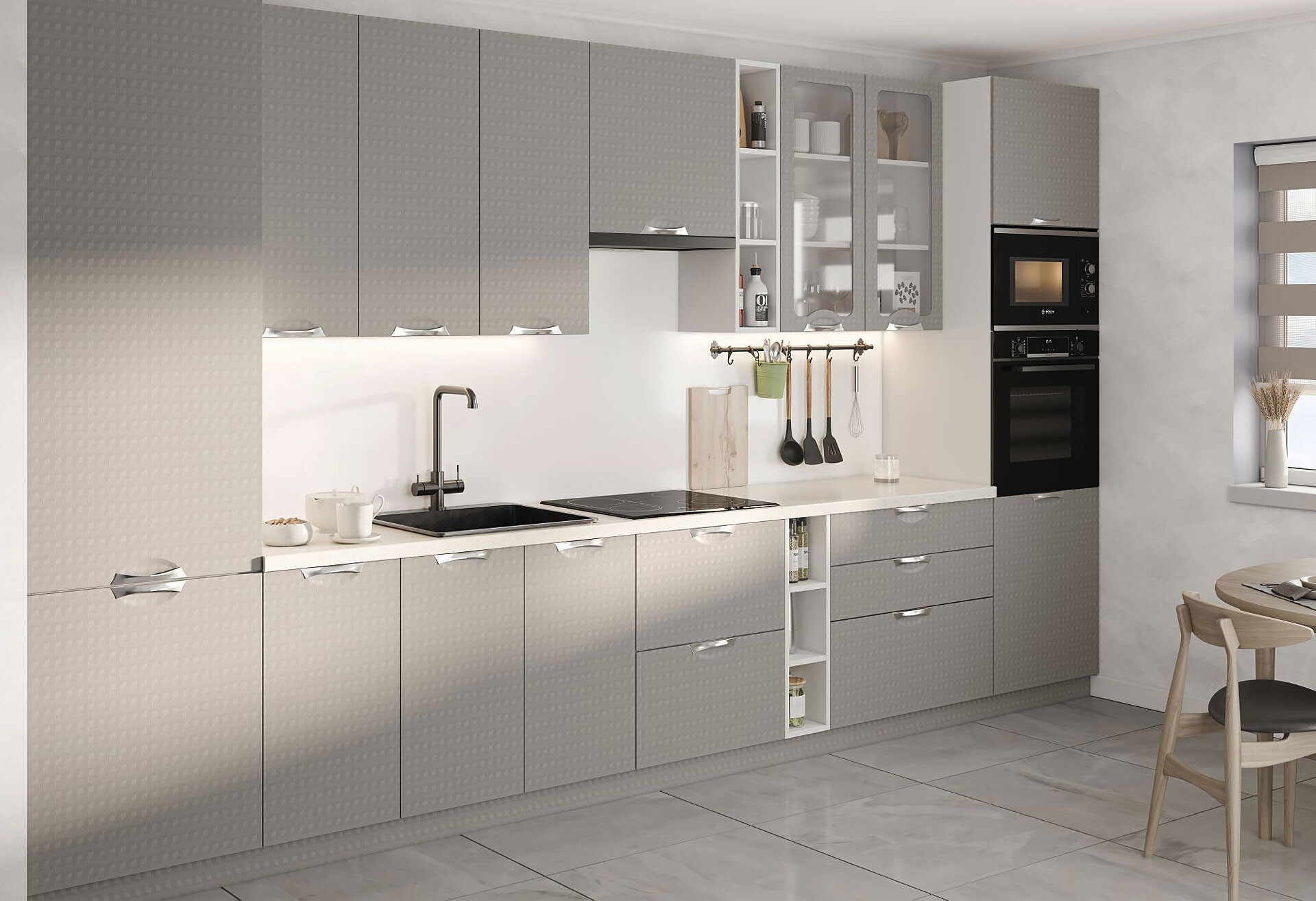 Фото 2 - Модульная кухня Адель Люкс Svit Mebliv