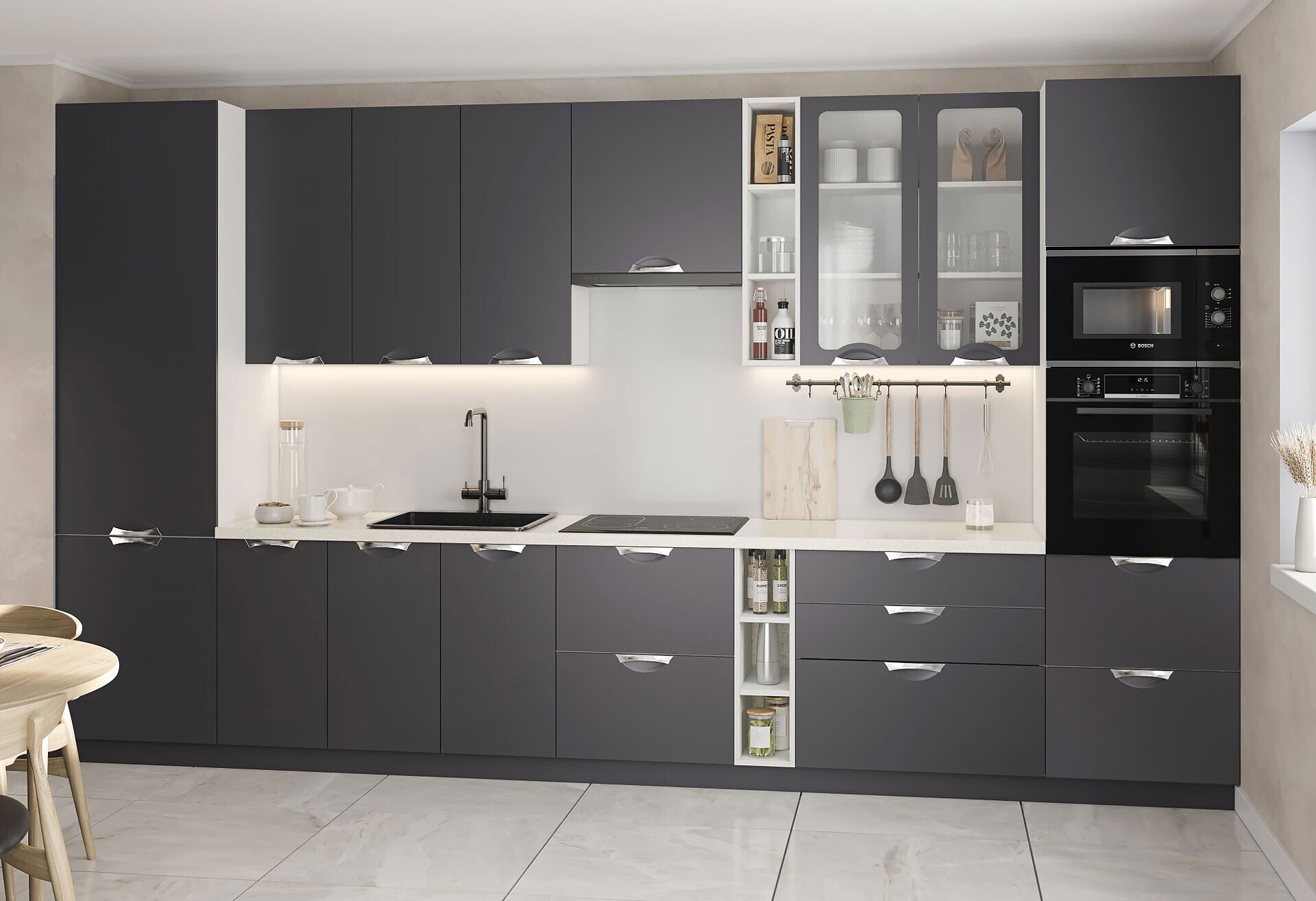 Фото 3 - Модульная кухня Адель Люкс Svit Mebliv