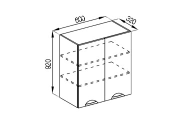 Фото В 60 (h-920) Адель Люкс Svit Mebliv