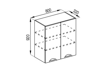 Фото В 80 (h-920) Адель Люкс Svit Mebliv