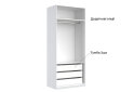 Image 13 - Шафа MiroMark Фемілі 2-дверна 90 см Біла, серія Н