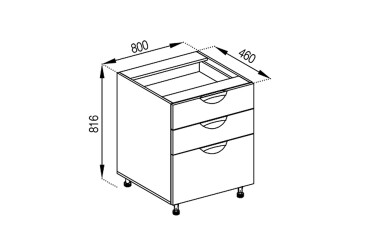Фото Н 80 3Ш (2+1) LUX Адель Люкс Svit Mebliv