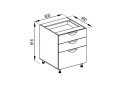 Image 1 - Н 80 3Ш (2+1) LUX Адель Люкс Svit Mebliv