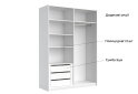 Изображение 9 - Шкаф-купе МироМарк Фемили 2-дверный 150х210 см Белая, серия Н