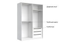 Изображение 14 - Шкаф-купе МироМарк Фемили 2-дверный с зеркалом 150х210 см Белая, серия Н