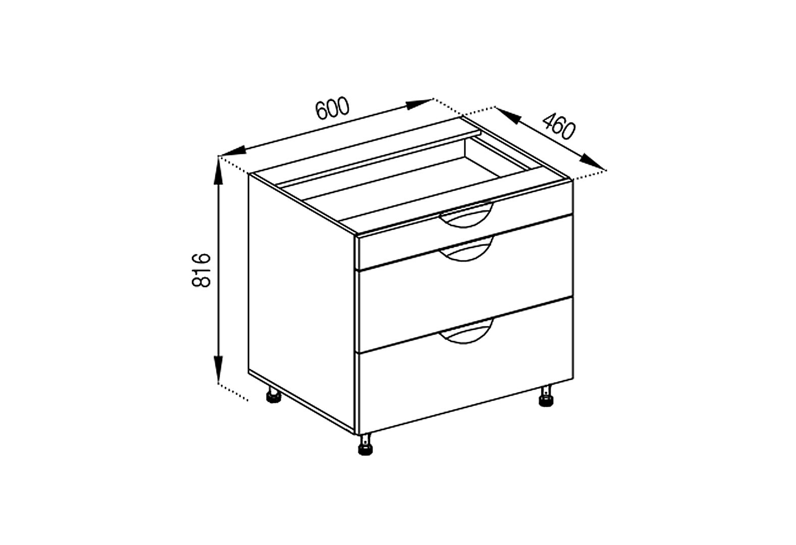 Фото 1 - Н 60 3Ш (1+2) Favorit Адель Люкс Svit Mebliv
