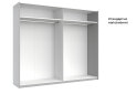 Image 7 - Шкаф-купе МироМарк Фемили 2-дверный 250х210 см Белый, серия Н