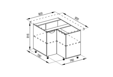 Фото Н 90x90 Адель Люкс Svit Mebliv