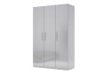 Фото 1 - Шкаф МироМарк Меги / Megy 3-дверный 134 см глянец серый шиншилла, серия Н