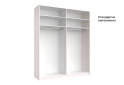 Image 6 - Шкаф-купе MiroMark Лили / Lily 2-дверный 200х240 см, глянец кашемир, серия Н