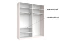 Image 8 - Шкаф-купе MiroMark Лили / Lily 2-дверный 200х240 см, глянец кашемир, серия Н