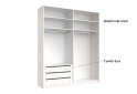 Image 18 - Шкаф-купе MiroMark Лили / Lily 2-дверный 200х240 см, глянец кашемир, серия Н