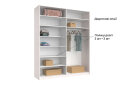Image 21 - Шкаф-купе MiroMark Лили / Lily 2-дверный 200х240 см, глянец кашемир, серия Н