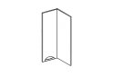 Image 1 - Фасад В 60x60 угол прямой (h-920) Адель Люкс Svit Mebliv