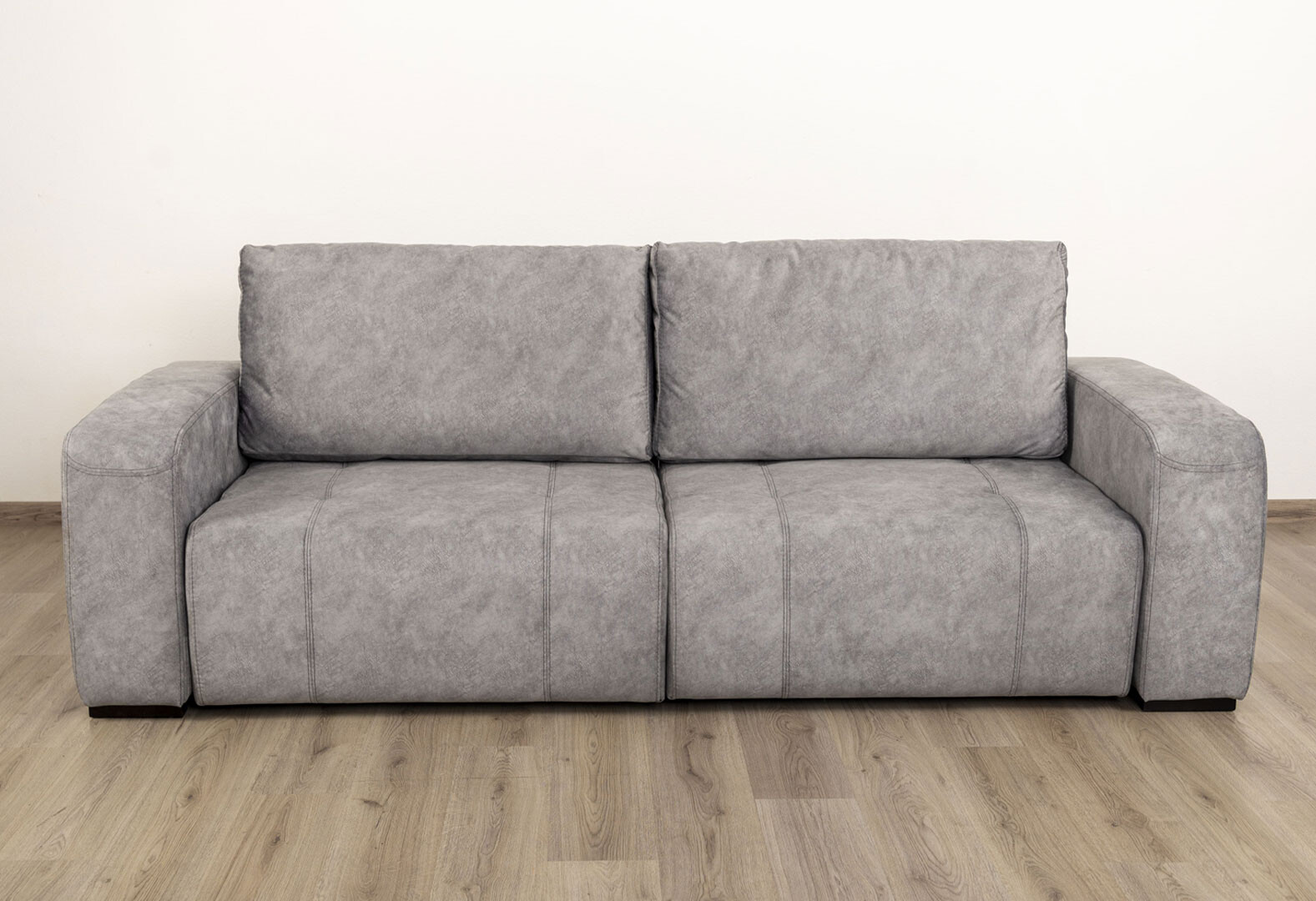 Фото 10 - Диван Элегант Бенефит 86 Валенсия 252x112 см, серый