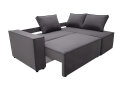 Image 7 - М'який куточок Kredens furniture Фрейм 252х169 см, тканина сіра