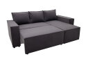 Image 6 - М'який куточок Kredens furniture Фрейм 252х169 см, тканина сіра