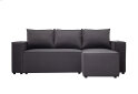 Image 3 - М'який куточок Kredens furniture Фрейм 252х169 см, тканина сіра