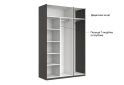 Изображение 15 - Шкаф МироМарк Doni / Доні 3-хдверный 134 см, графит серия Н