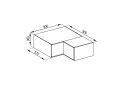 Image 1 - А 90x90 угол прямой (570) Тина Svit Mebliv