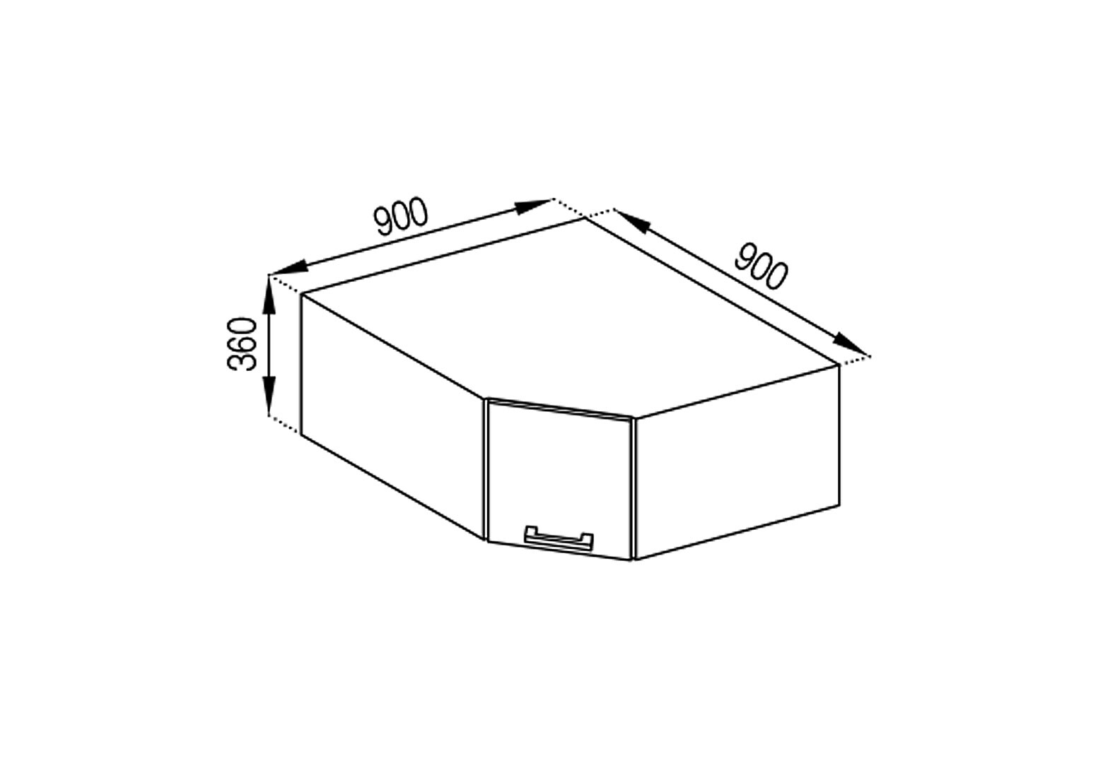 Фото 1 - А 90x90 Марта Лак Svit Mebliv