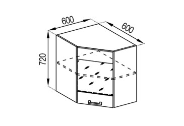 Фото В 60x60Ск Марта Світ Меблів