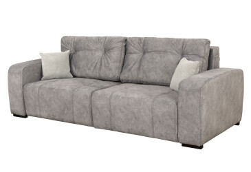 Фото Диван Элегант Бенефит 86 Валенсия 252x112 см, серый