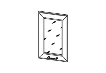 Фото Фасад В 60x60Ск МДФ Марго Світ Меблів