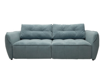 Фото Диван UMa ALB / Альб 246х123 см раскладной серо-голубой (Polo 09)