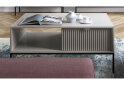 Зображення 4 - Стіл журнальний Perfect Home Нова / Nova 104х68 см, сірий, чорні ніжки