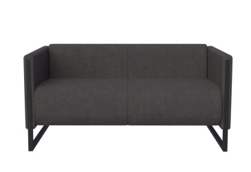 Фото Диван UMa Ральф 128х80 см графитовый (Crocus 97)