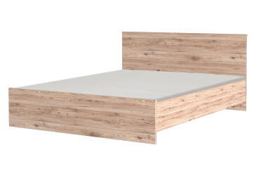 Фото Кровать Гербор Шанталь (без вклада) 160х200 см, дуб сан-ремо светлый