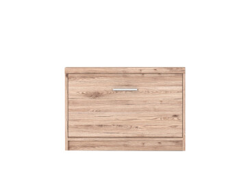 Фото Тумба для обуви Гербор Шанталь с 1 отделением 70 см, дуб сан-ремо светлый